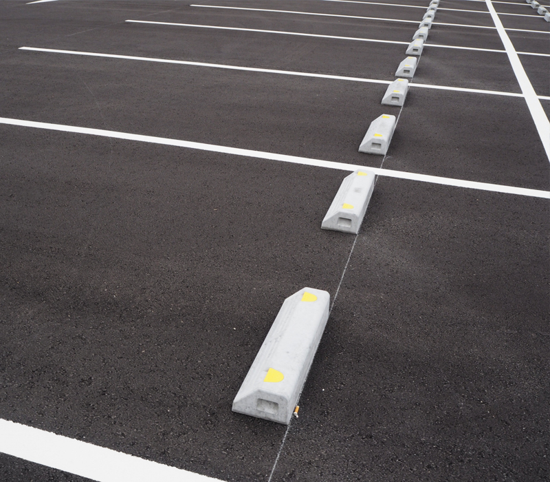 駐車場を作るための解体工事イメージ