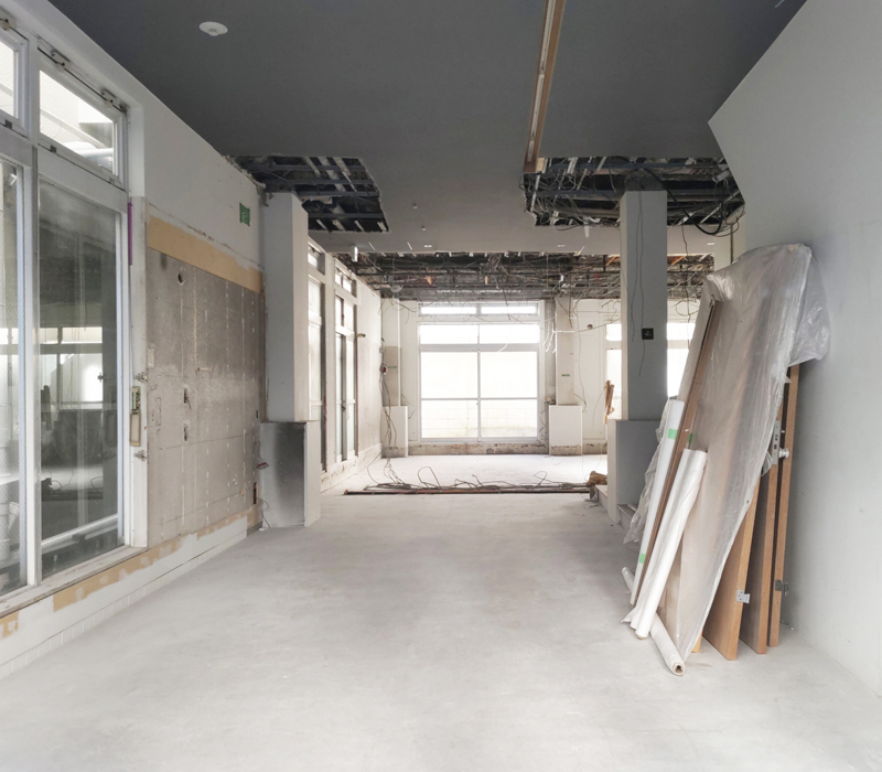 テナントの内装解体工事イメージ