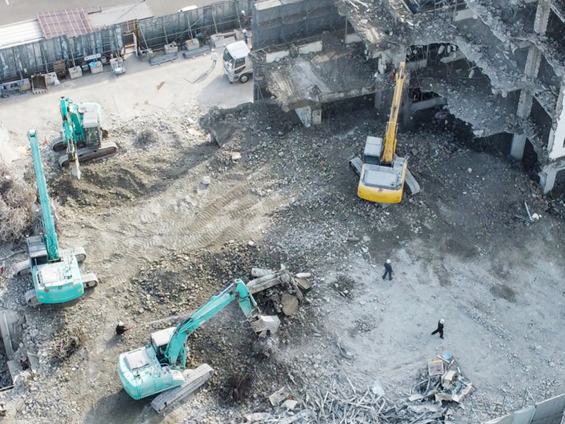 解体工事のイメージ