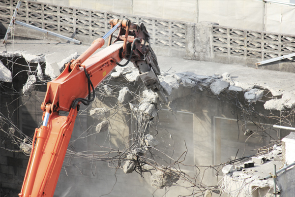 建物解体工事イメージ